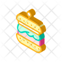 Hamburger Vegan Cutlet Icon
