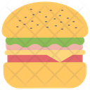 Burger Fast Food Cheeseburger Icon