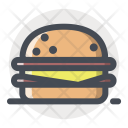 Burger Cheese Fastfood Icon