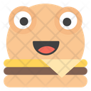 Food Emoji Burger Emoticon Icon