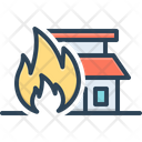 Burn House Icon