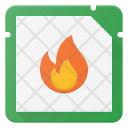 Burn Microchip  Icon