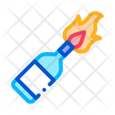 Burning Bottle Icon