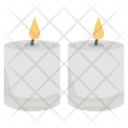 Burning Candle Candlelight Candle Flame Icon