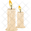 Burning Candle Candle Light Candles Icon