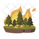 Burning Forest Icon