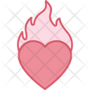 Burning Heart Icon