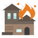 Burning House Icon