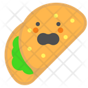 Burrito Mexican Fast Food Icon