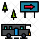 Bus Autobus Passenger Car Icon