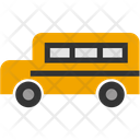 Education Flat Bus Icon