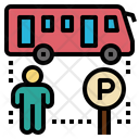 Bus Parking Icon