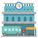 Bus Station Travel Icon