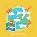 Business Travel Marketing Icon
