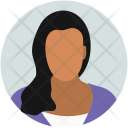 Business Woman Consultant Icon