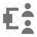 Business Networking Process Icon