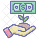 Business Advancement Business Growth Investment Growth Icon