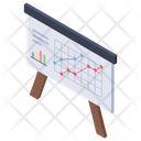 Strategic Graph Business Analysis Data Chart Icon