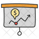 Trend Chart Trend Analysis Statistical Presentation Icon