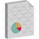 Business Analysis Business Report Financial Report Icon