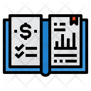 Book Report Analysis Icon