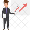 Business Growth Evaluation Icon