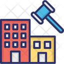 Business And Corporate Law Business Law Commercial Contract Icon