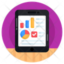 Online Analytics Business App Statistics App Icon