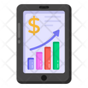 Financial App Business App Mobile Analytics Icon
