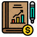 Book Business Plan Icon