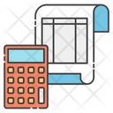 Business Bookkeeping Business Accounting Calculator Icon