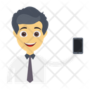 Avatar Employee Mobile Icon