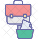 Business Case Documents Bag Office Bag Icon