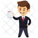 Business Certificate  Icon