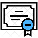 Business Certificate Certificate Achievement Icon