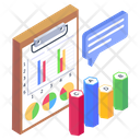 Data Presentation Statistics Business Chart Icon