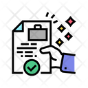 Business Contract Icon