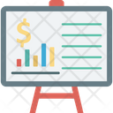 Business Cycle Increase In Sales Revenue Growth Icon