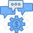 Business dialogue  Icon