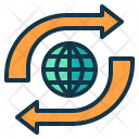 Global Direction Business Icon