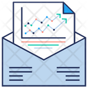 Business Document Business Report Stats Report Icon