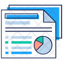 Business Document Business Report Stats Report Icon