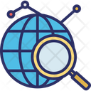 Business Evaluation Business Monitoring Global Monitoring Icon
