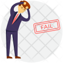 Business Failure Icon