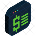File Finance Text Icon