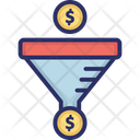 Business Filtration Capital Filtration Conversion Rate Icon