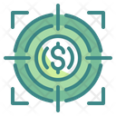 Business Goal Goal Target Icon