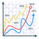 Data Analytics Statistics Business Data Chart Icon