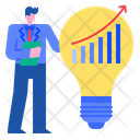 Business Idea Business Growth Creative Idea Icon