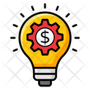 Innovative Network Creative Network Business Idea Icon